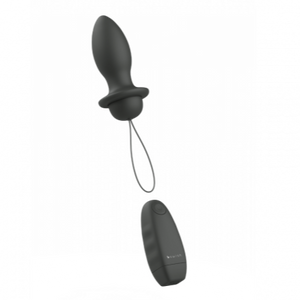 B-Swish Bfilled Classic Unleashed Vibrating Anal Plug - Slate