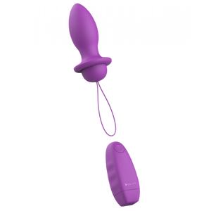 B-Swish Bfilled Classic Unleashed Vibrating Anal Plug - Orchid