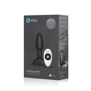 B-Vibe USB Rechargeable Petite Rimming Plug black box