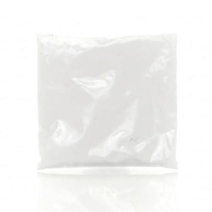 Clear plastic bag on a white background