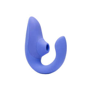Blue Womanizer Blend Massager on a white background