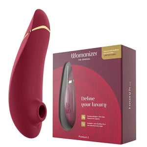 Womanizer Premium 2 Burgundy with box