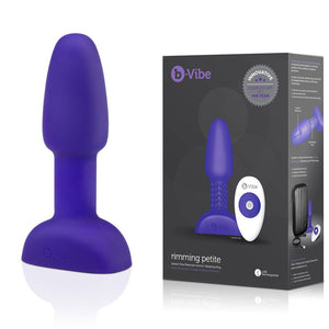 B-Vibe USB Rechargeable Petite Rimming Plug with box