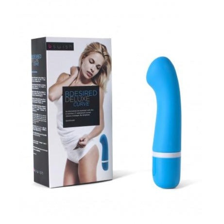 B-Swish Bdesired Deluxe Curve Vibrator + Box