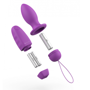 B-Swish Bfilled Classic Unleashed Vibrating Anal Plug with batteries 