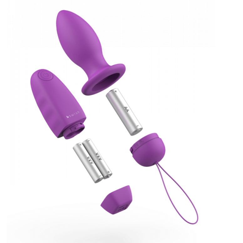 B-Swish Bfilled Classic Unleashed Vibrating Anal Plug with batteries 