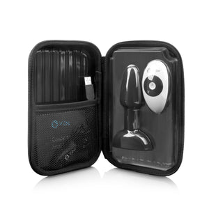 B-Vibe USB Rechargeable Petite Rimming Plug black full set
