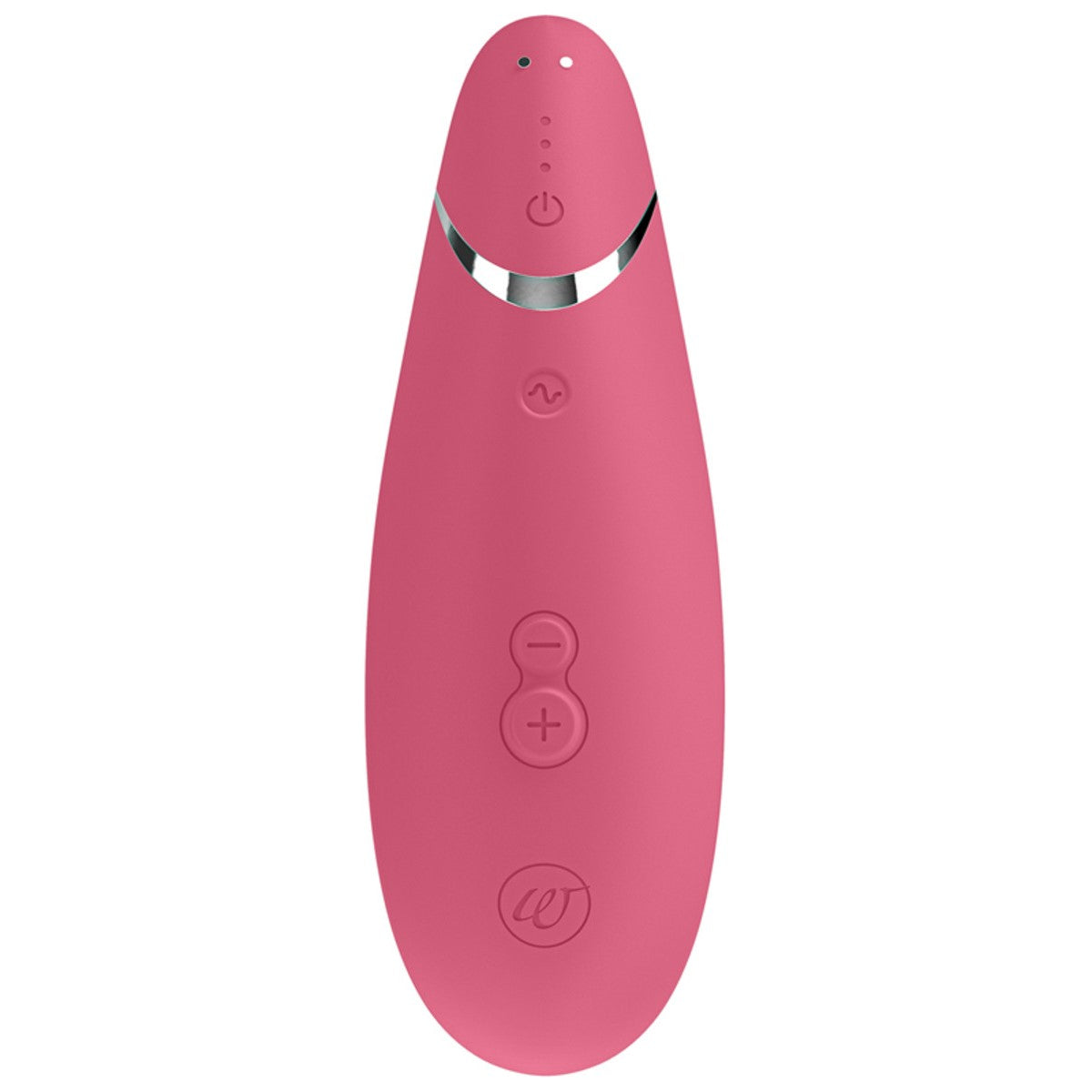 Womanizer Premium Air Pulse Clitoral Vibrator - Pink with Top View
