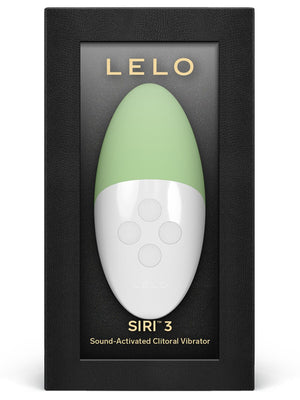 LELO Siri 3 sound-activated clitoral vibrator in packaging