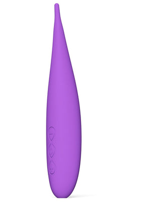 Purple self-stimulating LELO Dot Travel LELO Dot Travel Device on a white background
