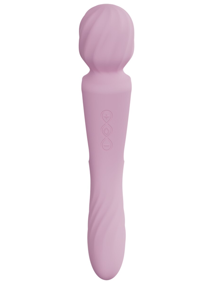 Pink Lelo Switch 8 Double Ended Vibrator on a white background