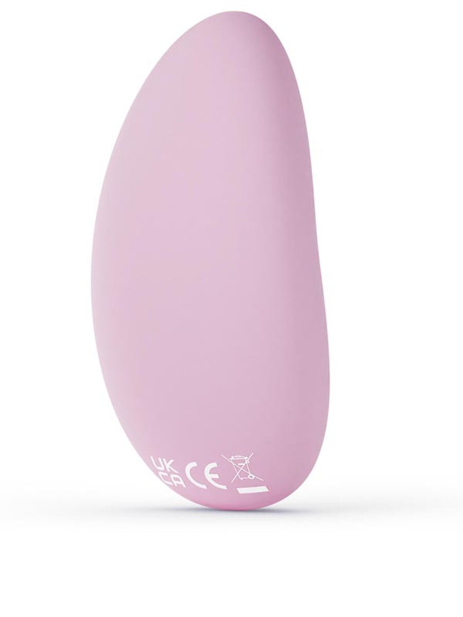 Pink egg-shaped Lelo Nea 3 2.9 Massager on a white background