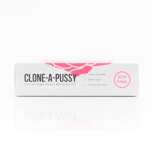 Clone-A-Pussy product packaging on a white background