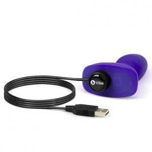 B-Vibe USB Rechargeable Petite Rimming Plug with charger